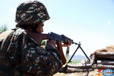 Հայկական ԶՈւ-ն կանխել է ադրբեջանցի զինծառայողների կողմից պետական սահմանը խախտելու փորձը