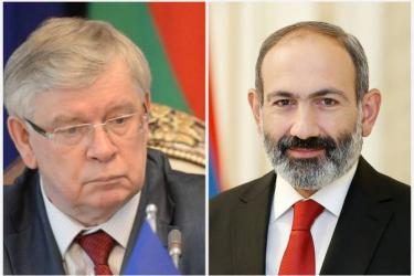 Վալերի Սեմերիկովը շնորհավորել է Նիկոլ Փաշինյանին ՀՀ վարչապետ նշանակվելու առթիվ