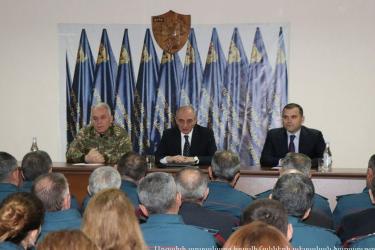 Բակո Սահակյանը ներկայացրել է Լևոն Մնացականյանին նոր պաշտոնում