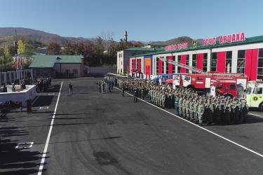 Արցախում նշվել է ԱԻՊԾ համակարգի աշխատակցի տոն օր