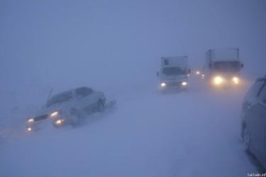 Սյունիքի մարզում ձյուն է տեղում, Դիլիջանի ոլորաններում, Սյունիքի մարզի Գորիս-Կապան ավտոճանապարհին և Գորիս քաղաքում մառախուղ է